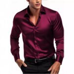 Men's British Style Shirt Long Sleeve - Image 10