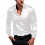 Men's British Style Shirt Long Sleeve - Image 5