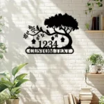 Customizable Metal Address Sign - Image 3