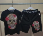Fashion designer Tracksuit Men Short Sleeve - Image 2