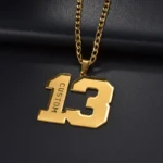 New Arrival Personalized Two Numbers Pendant Necklace - Image 5