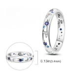 Moon Sun Star Crystal Ring - Image 3