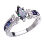 Women Torina Crystal Quartz Ionix Ring - Image 2