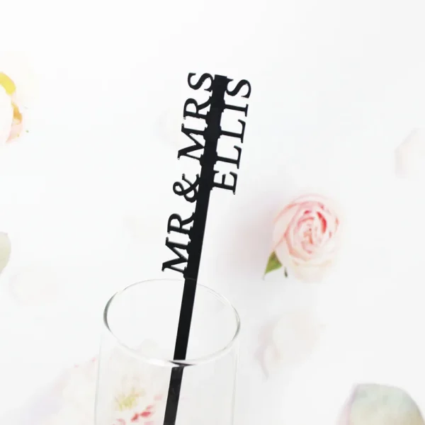 Personalized Drink Stirrers