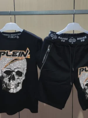 Fashion designer Tracksuit Men Short Sleeve