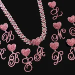 Initial Letter Cuban Necklace - Image 2