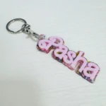 Colored Custom 3D Name Keychain - Image 6