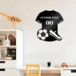 1 pc pretty soccer clothes Custom Name Metal - Image 2