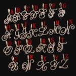 Initial Pendant Necklace Hip Hop - Image 6