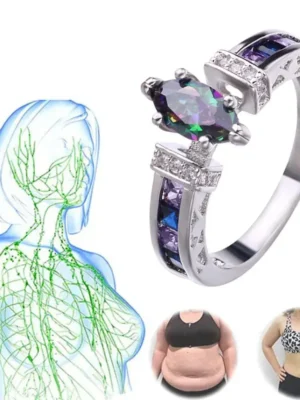 Women Torina Crystal Quartz Ionix Ring