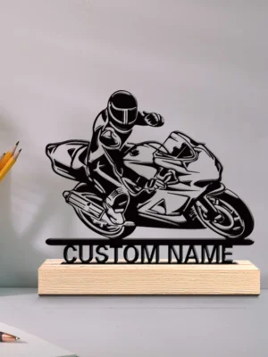 1 pc Moto drifting Customized Name