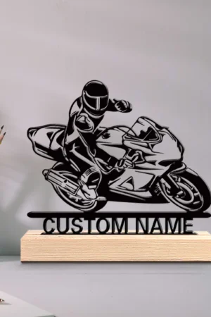 1 pc Moto drifting Customized Name