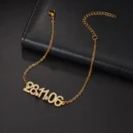 Custom Date Number Bracelet - Image 6