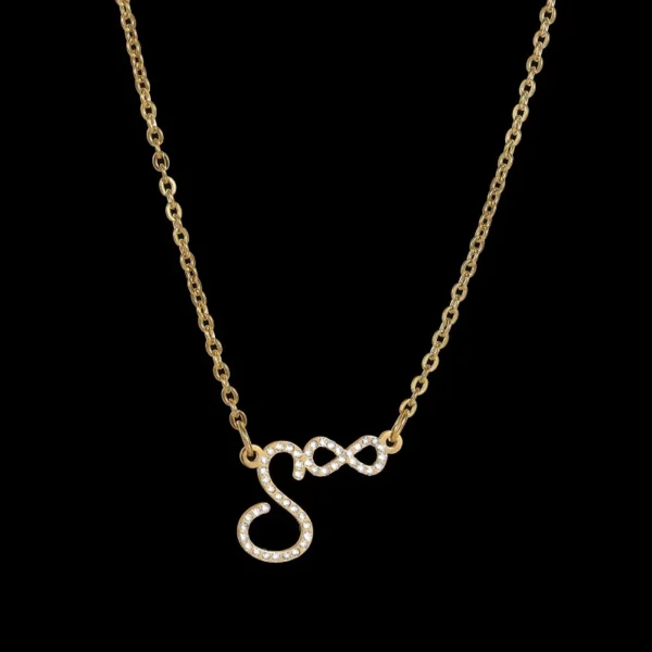 Personalized Letter Necklaces With Small Element