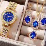 Watch Colorful Crystals Quartz Jewelry Suit - Image 9