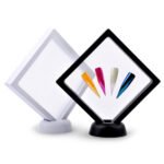 Black and white square nail art work display stand - Image 7