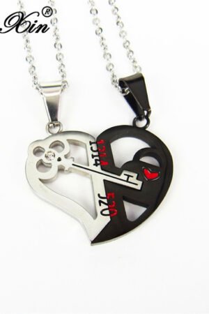 Love Key Combination Couple Necklace