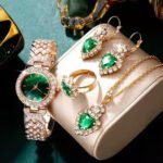 Watch Colorful Crystals Quartz Jewelry Suit - Image 10