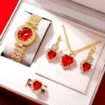 Watch Colorful Crystals Quartz Jewelry Suit - Image 3