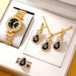 Watch Colorful Crystals Quartz Jewelry Suit - Image 6