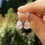 Water Drop Charm Women Drop Earring - Image 3