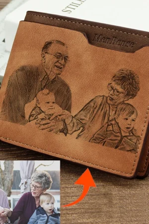 Men's Tri-Fold Waterproof Short Wallet