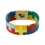 Autism Awareness Puzzle Bracelet - Image 3