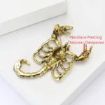 Vintage Rhinestone Scorpion Brooches - Image 2