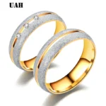 UAH Stainless steel Wedding Ring - Image 2