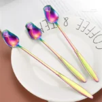 13/15/17cm Long Handle Coffee Spoon - Image 2