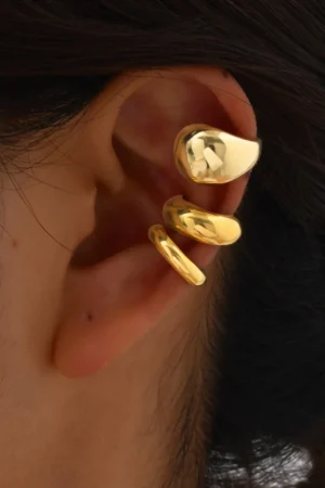 Thick Ear Cuff Earrings, Non-piercing Clip On Cartilage