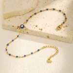 Stainless Steel Lucky Eye Anklet Bracelet - Image 6