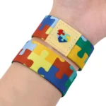 Autism Awareness Puzzle Bracelet - Image 2