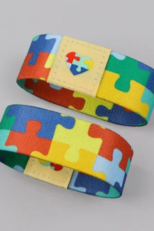 Autism Awareness Puzzle Bracelet
