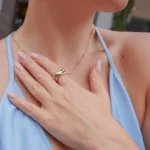 Stainless Steel Interlocked Triple Ring - Image 5