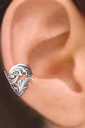 Ethnic Pattern Ear Cuff