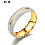 UAH Stainless steel Wedding Ring - Image 5