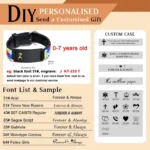 Personalized Autism Medical Alert ID Bracelet - Image 6