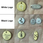 50-500pcs Customized Custom Laser Engrave Name LOGO - Image 2