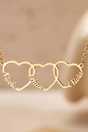 Personalized Heart Name Necklace