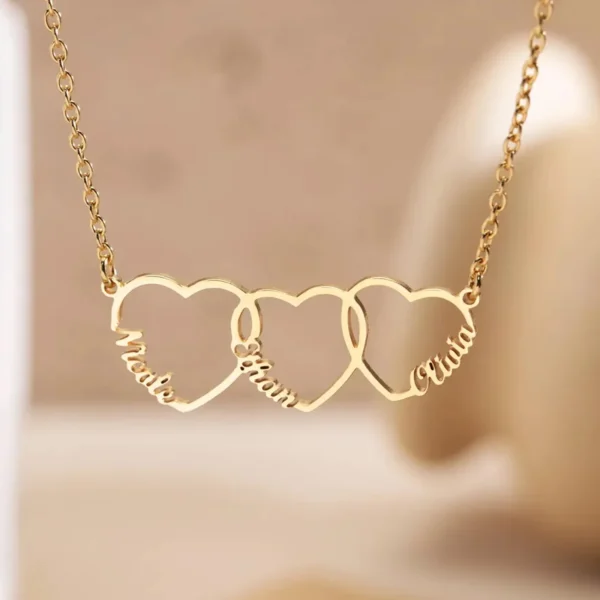 Personalized Heart Name Necklace