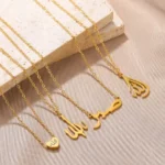 1pc Heart Allah Necklaces - Image 2