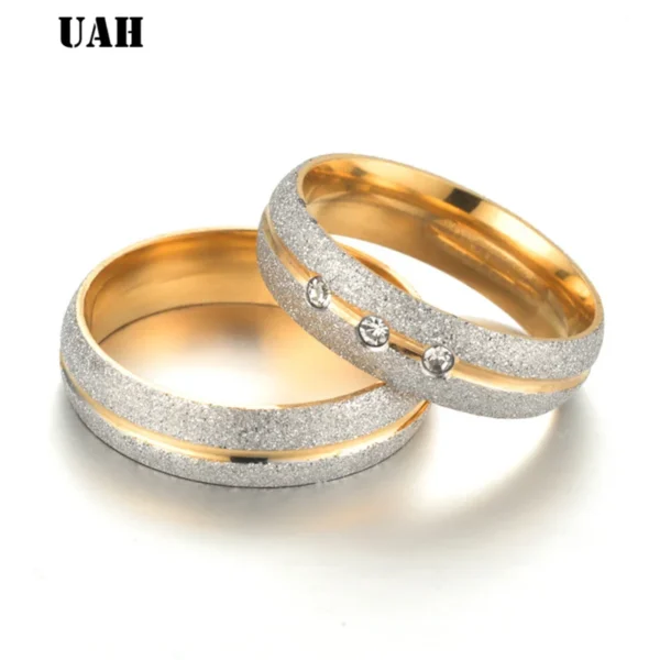 UAH Stainless steel Wedding Ring