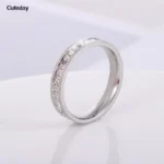 Nwe Stainless Steel 18 K Gold Plated Sun Rings - Image 5