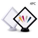 Black and white square nail art work display stand - Image 8