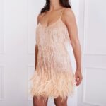 Tassel Sequins Feather Summer Mini Dress - Image 2