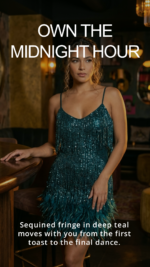 Tassel Sequins Feather Summer Mini Dress - Image 12