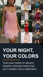 Tassel Sequins Feather Summer Mini Dress - Image 13