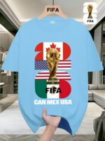 Men'S Short-Sleeved T-Shirt Featuring The FIFA World Cup - Image 6
