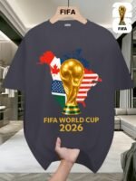 FIFA World Cup Football Brightly Patterned T-shirts - Image 6